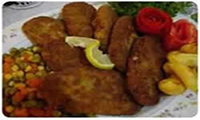 Powdered Unripe Grapes Cutlet
